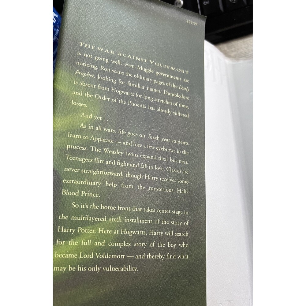 *RARE w/Errors* 1st Edition Harry Potter and the Half Blood Prince Hardcover - Picture 5 of 15